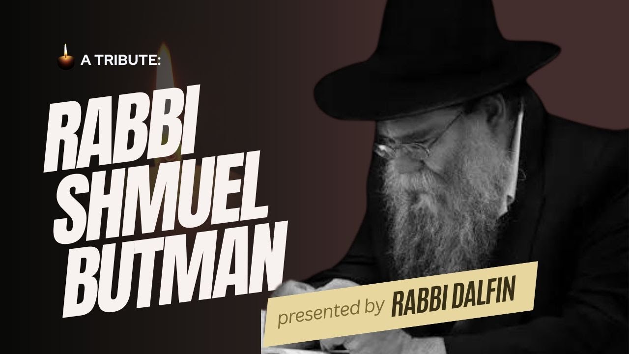 Rabbi Shmuel Butman, Tzach director, Siyum HaRambam, Motzoei Shabbos program Moshiach - RC Dalfin