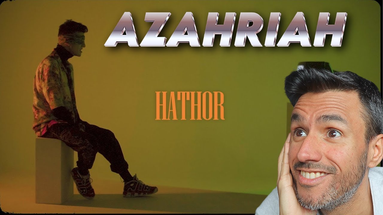 Azahriah - hathor (REACTION) WRITER REACTS - First Time Hearing It - HE IS SO GOOD!