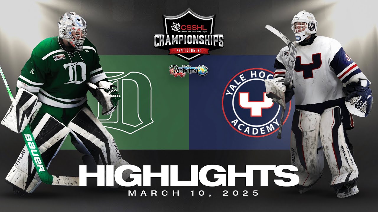 Delta Hockey Academy vs Yale Hockey Academy 3/10 | 2025 CSSHL U15 Prep Western Championships SF