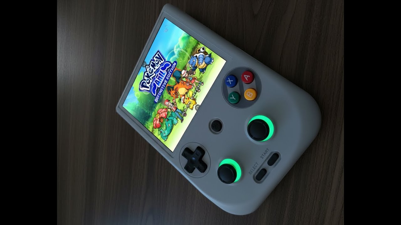 Gameplay Pokemon Añil Definitive Edition Anbernic RG460V/Android