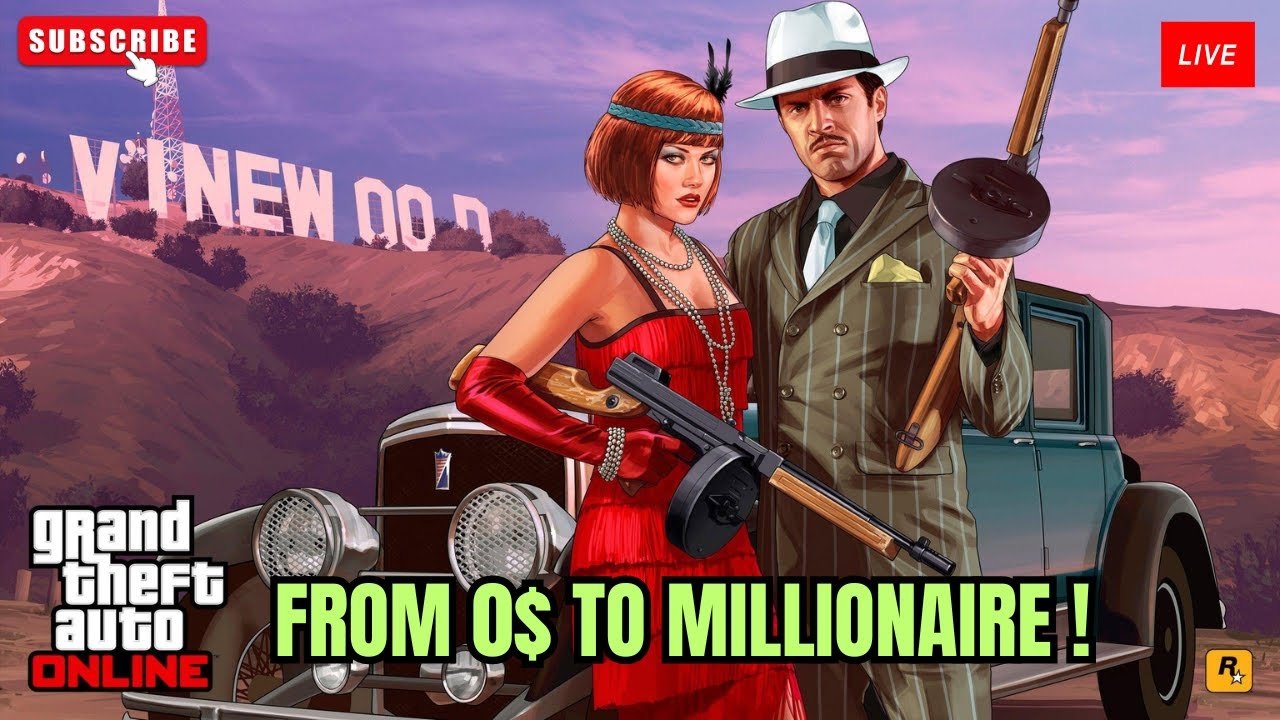 🔴 GTA ONLINE FROM ZERO TO HERO !! O YEAHH NEW PLAYER 😉
