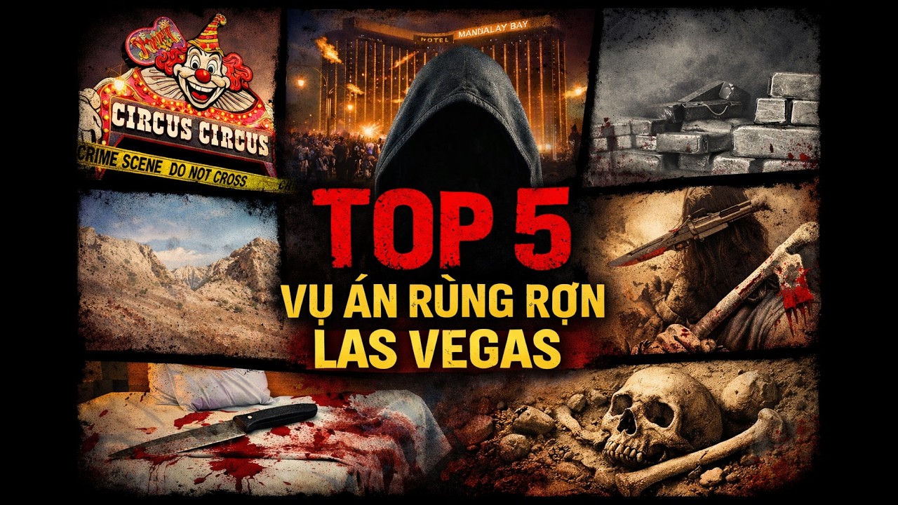 Top 5 Vụ Án Ly Kỳ Nhất Las Vegas, Nevada | Bí Ẩn, Đẫm Máu Và Những Câu Chuyện Có Thật