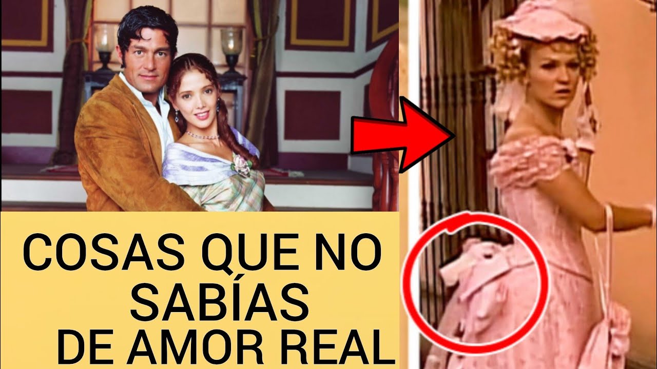 “Cosas que NO sabías de AMOR REAL | Lo que pasó detrás de cámaras 😱”