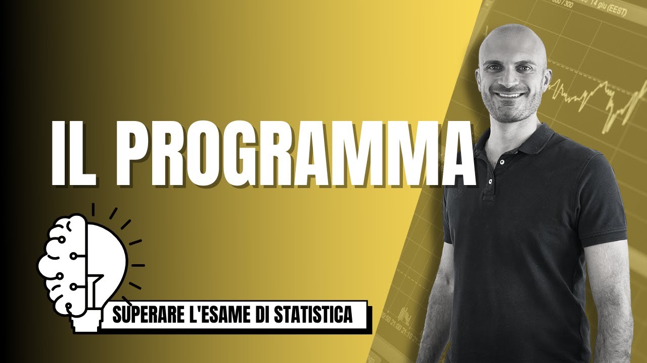 Come superare l'esame di statistica (1/4): IL PROGRAMMA D'ESAME