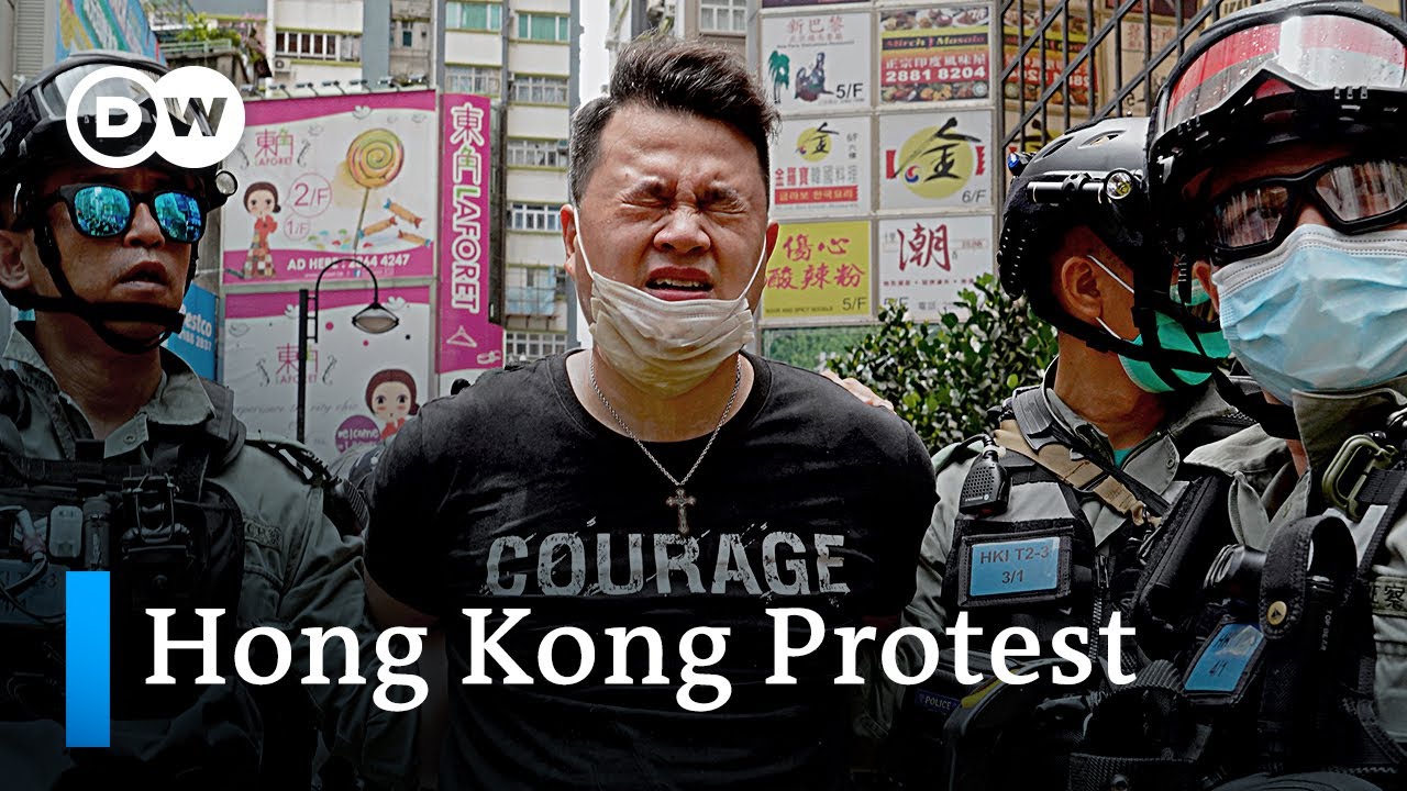 Hong Kong police enforce first arrests under new security law | DW News