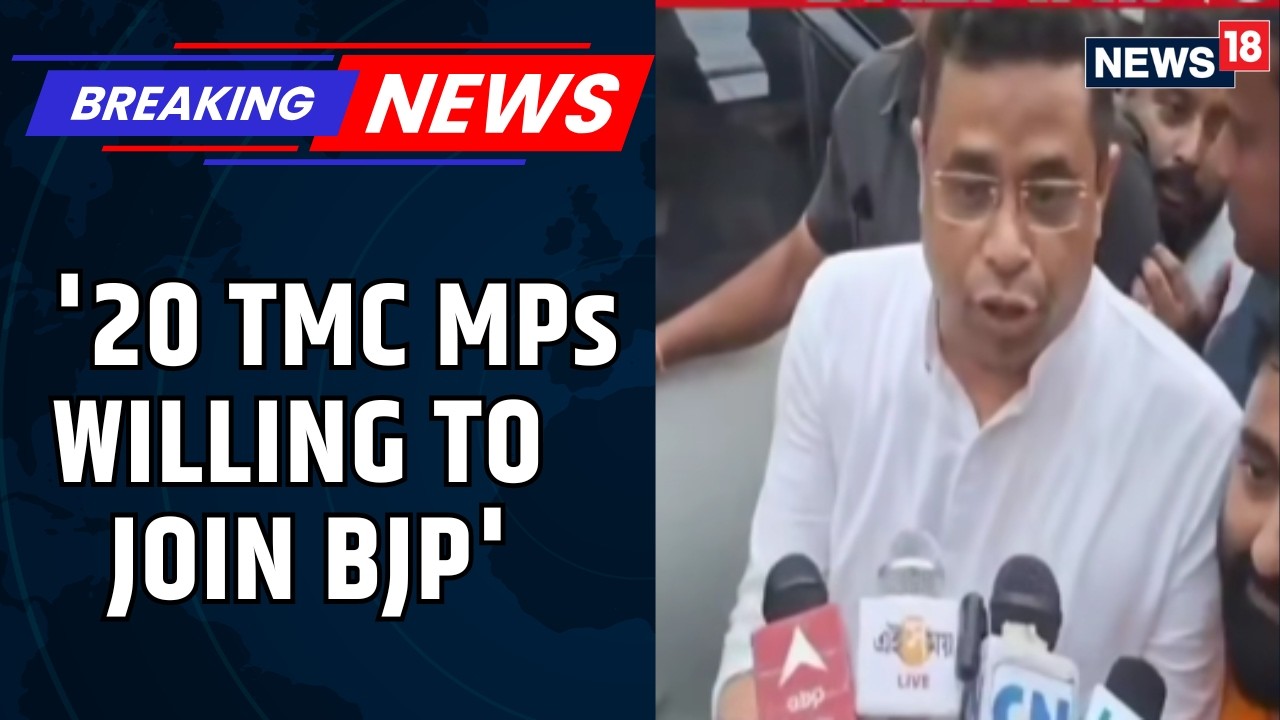 Саумитра Хан из BJP утверждает, что 20 депутатов от TMC готовы перейти в BJP при первой возможнос...