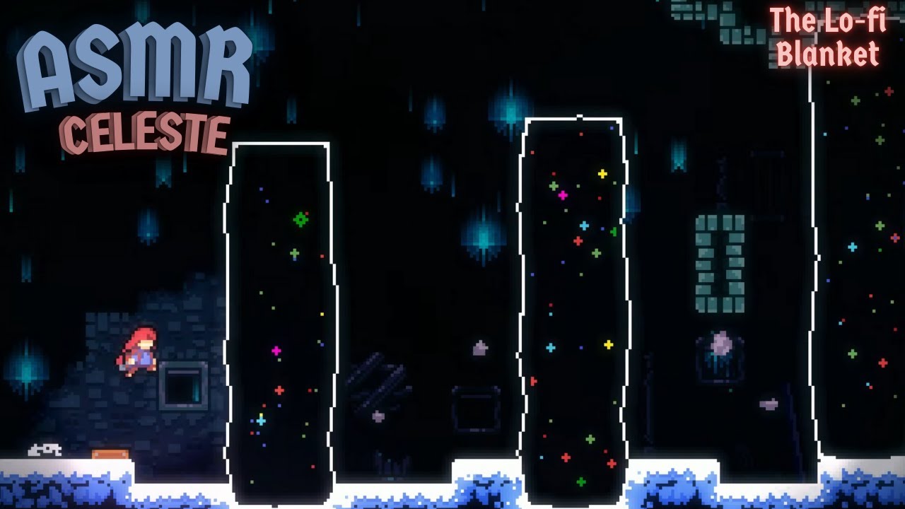 ASMR (lo-fi) | Celeste Chapter II: Warping Through The Colorful Columns | Relaxing Gameplay