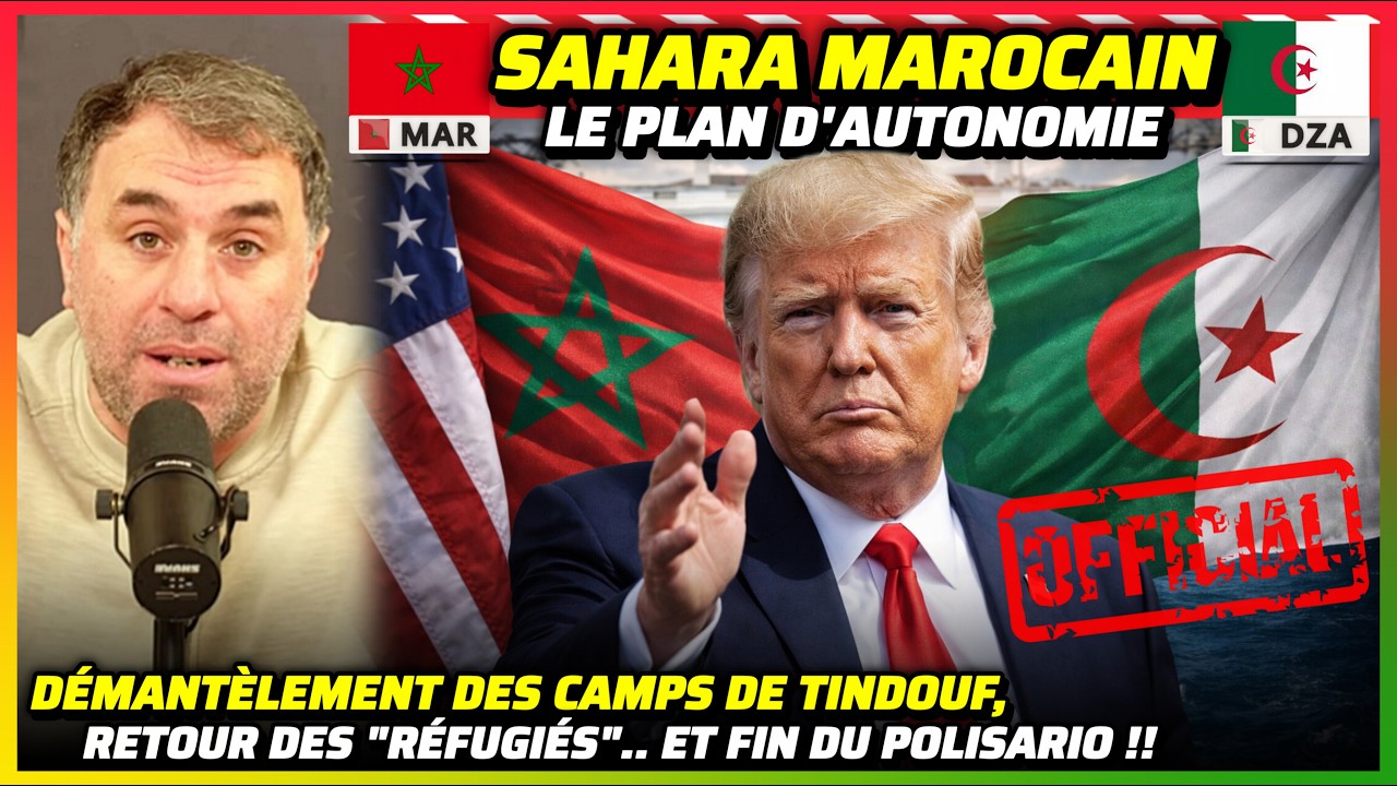 FIN DU POLISARIO : l'Algérie Accepte l'Autonomie .. Au Sahara Marocain !! #usa #maroc #alger #sahara