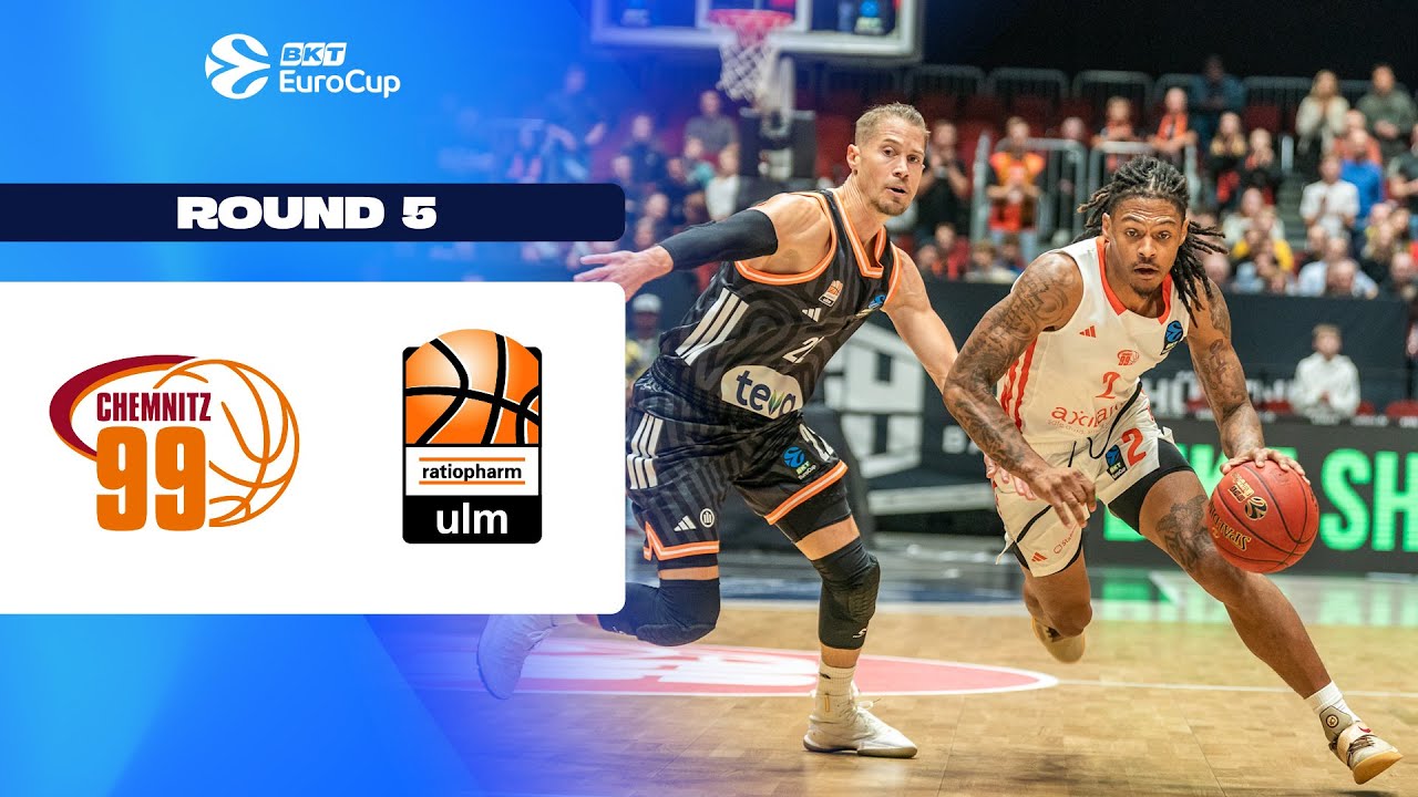 NINERS Chemnitz - ratiopharm Ulm | Round 5 | EuroCup Basketball 2025-26