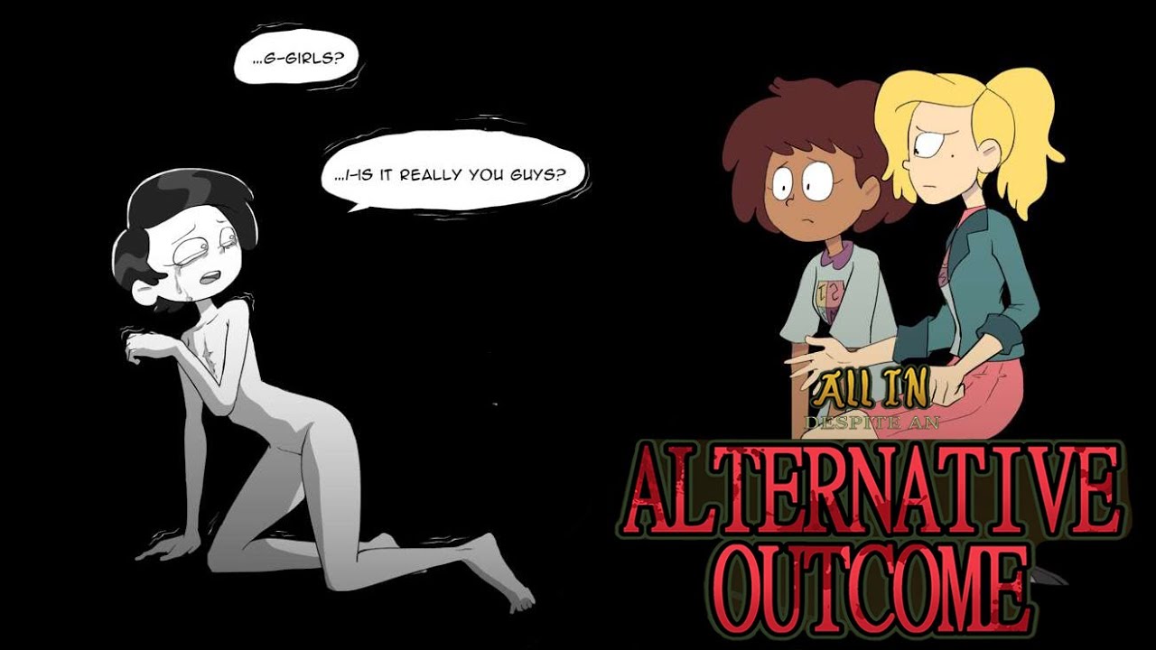 Amphibia comic "Alternative outcome" (Only the pages in Marcy mind)