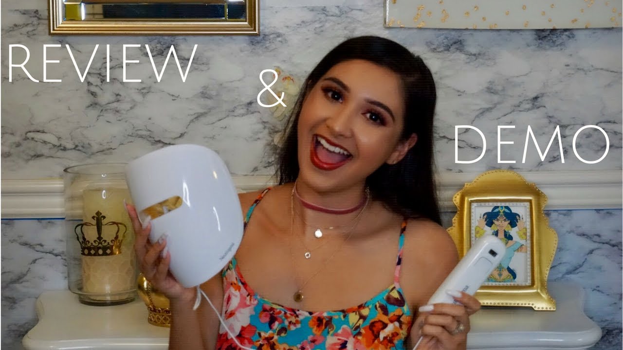 REVIEW + DEMO: Neutrogena Light Therapy Acne Mask | Dania Marie