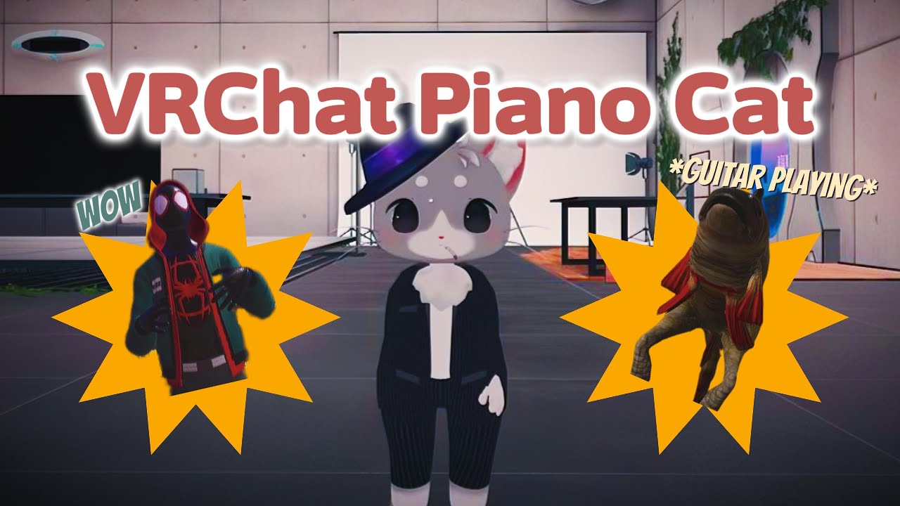 How Well Will Playing Piano as a Cat Go in VRChat?