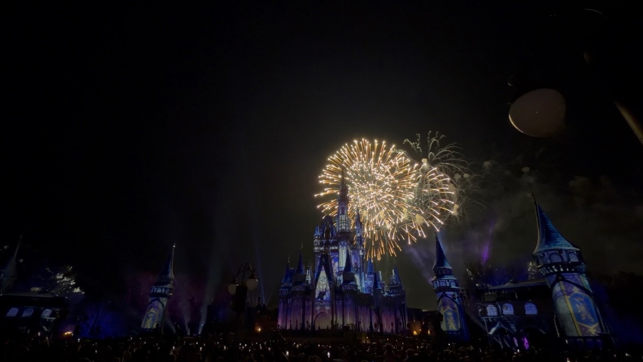 Фейерверк «Жили долго и счастливо» в Magic Kingdom, 2026 год, 4K.