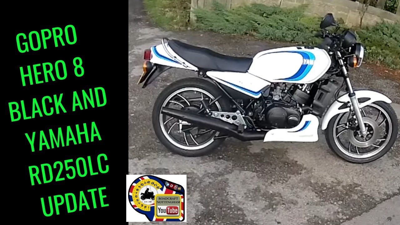 New Gopro Hero 8 Black & Yamaha RD250lc ride