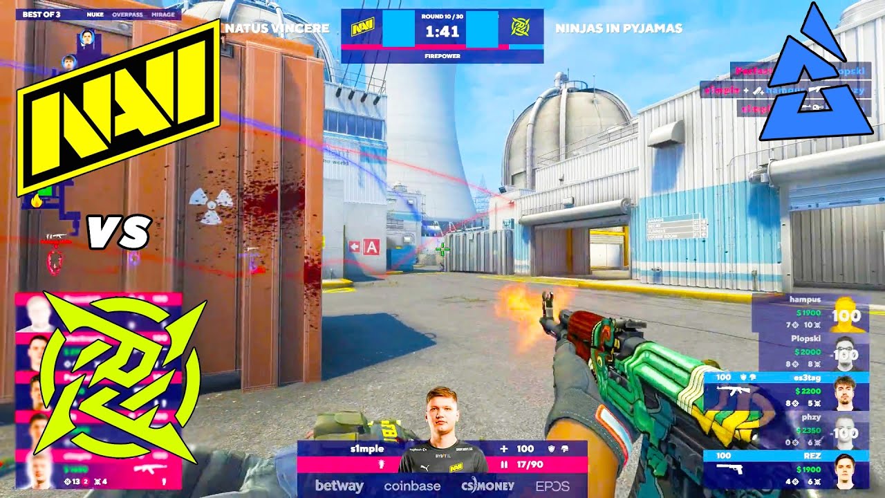МАТЧ НА ВЫЛЕТ!! NAVI vs NiP | BLAST Premier Spring Groups 2022 (CS:GO)