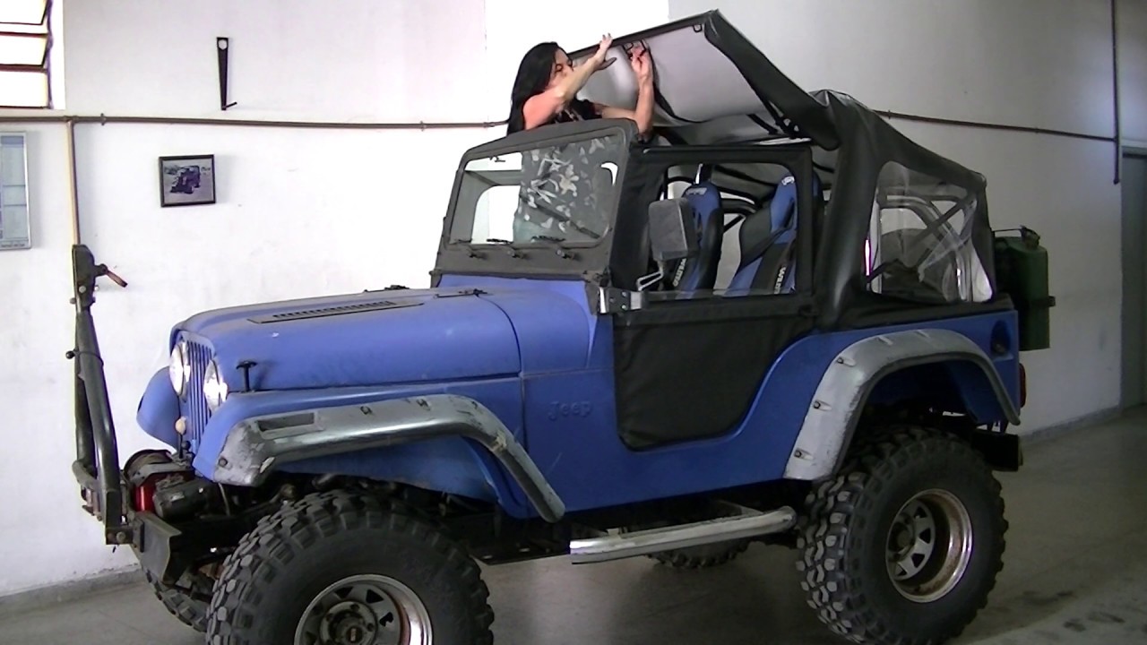 Capota reclinável manual para Jeep Willys,novo projeto.  Watzap 11-9-9412-7704