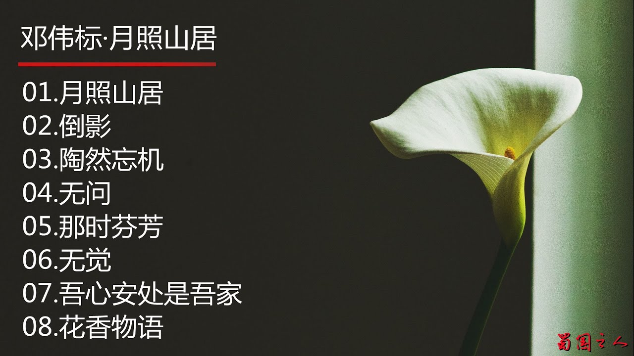 【邓伟标&middot;月照山居】一弦一音皆有情，花香无言也醉人
