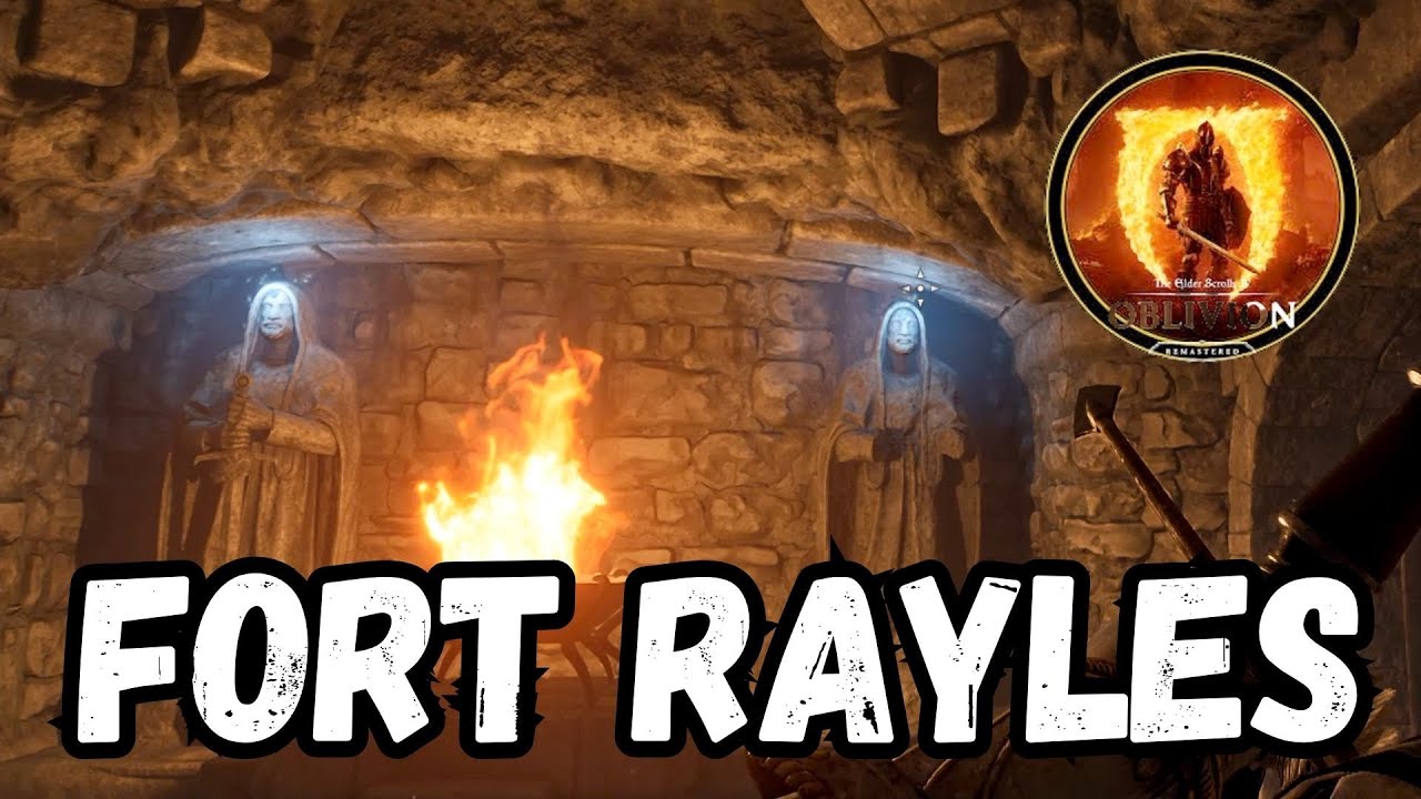 Oblivion Remastered: Fort Rayles Walkthrough Guide 🏰🗡️ #oblivion #elderscrolls