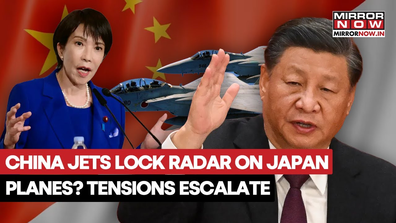 China Jets Lock Radar On Japan F-15 Planes Twice? Tensions Escalate Near Miyako Strait | Watch