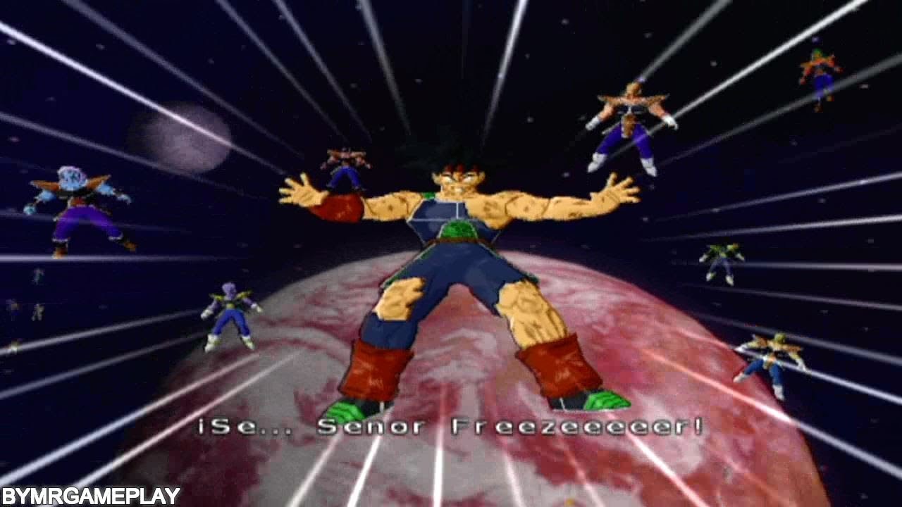 Dragon Ball Z: Budokai Tenkaichi 2 Latino La batalla de freezer contra el padre de goku