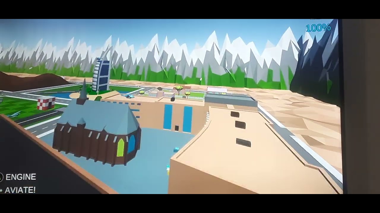 If I crash my plane the video ends.