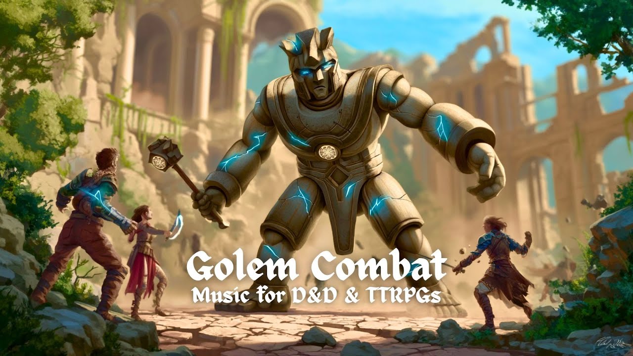 Golem Battle Music | Relentless Construct Combat for D&D & TTRPGs