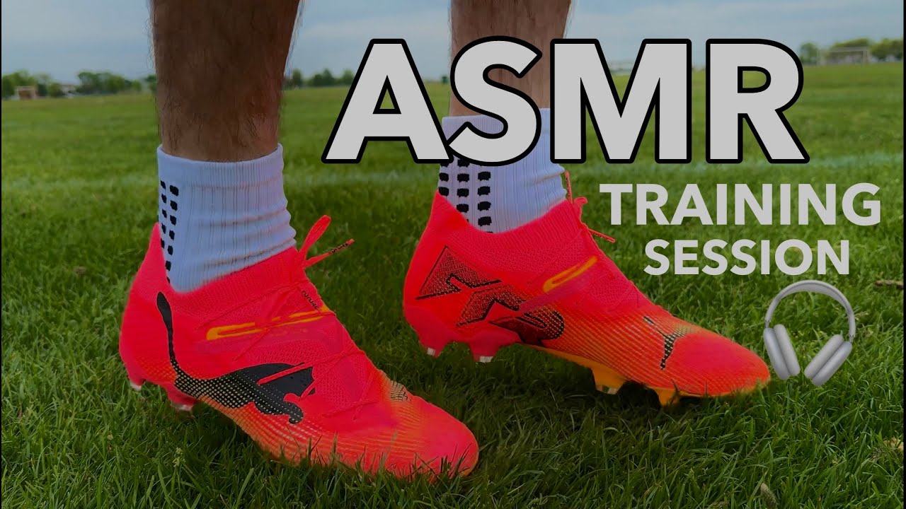 ASMR Individual Training in Puma Future 7 | Soccer  / Football Training Session