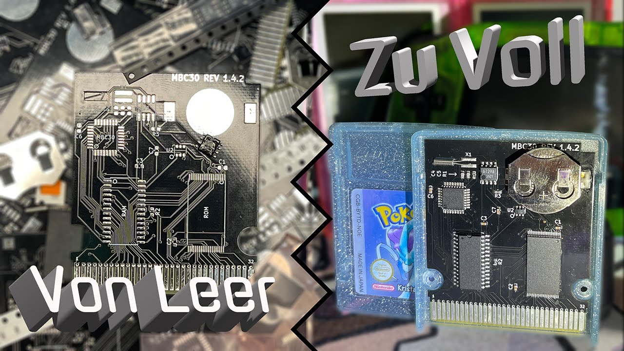 Erstellen einer Eigenen GBx Flashcart GameBoy |Löten, Löten und noch mehr Löten|