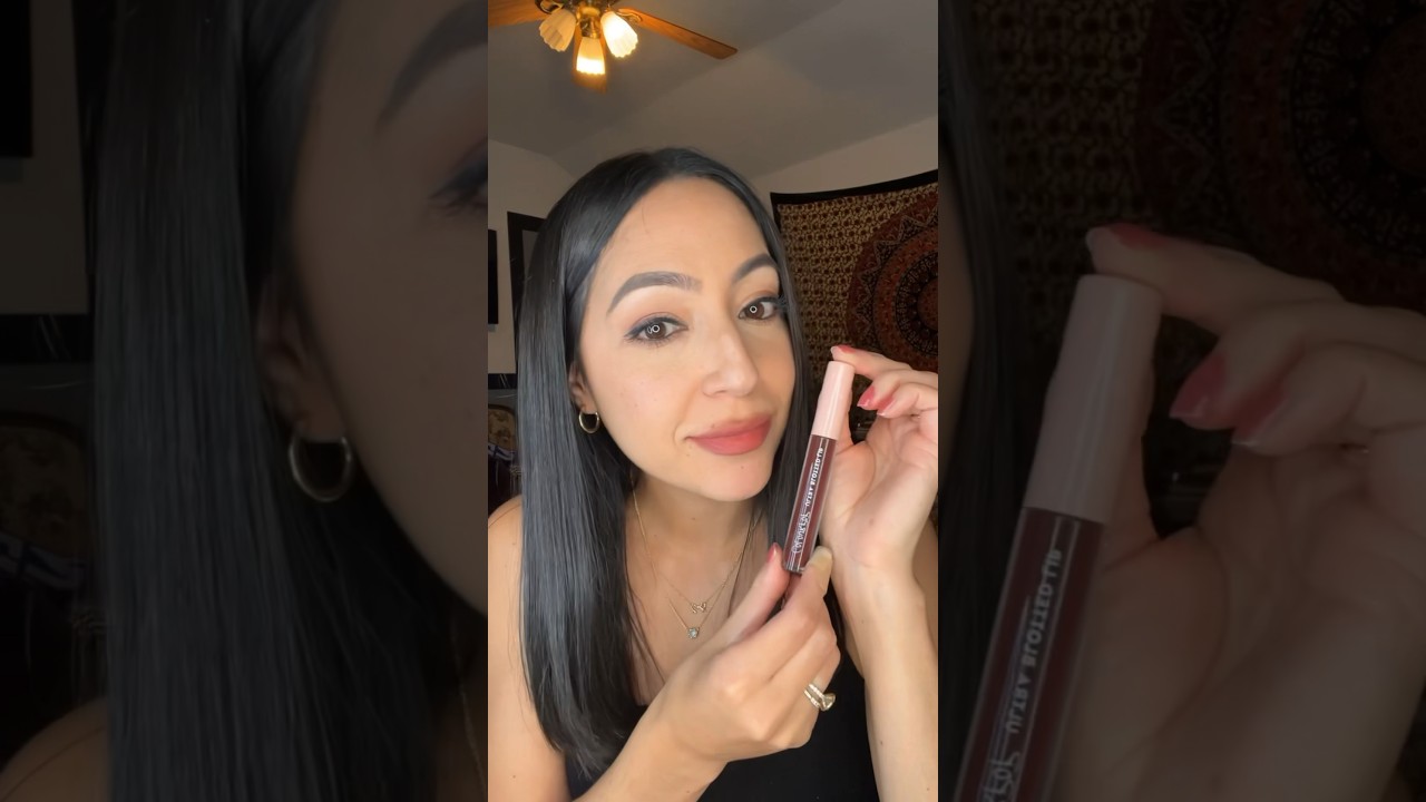 This is the Ultra Blotted Lip in Canon Dr by @colourpopcosmetics 💜 IG: @panwith_meech