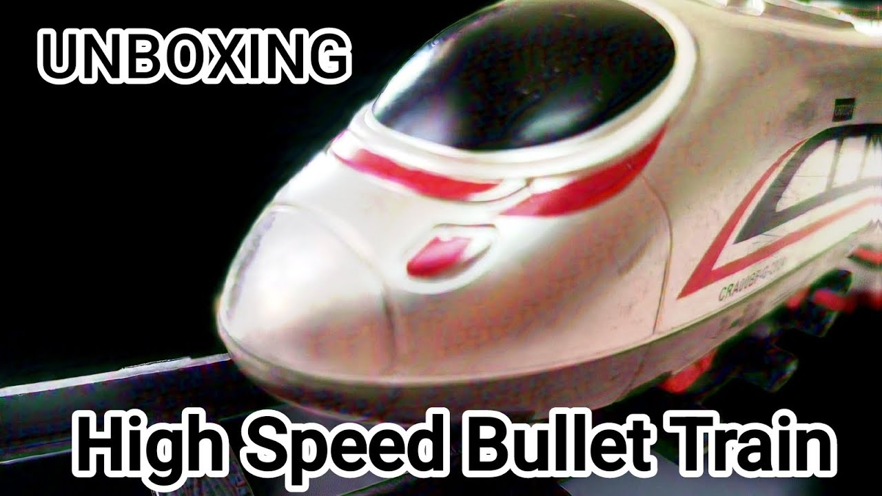 High Speed Bullet Train Unboxing | ASMR | Train Model | Swift | Indian Railways | Electric Train