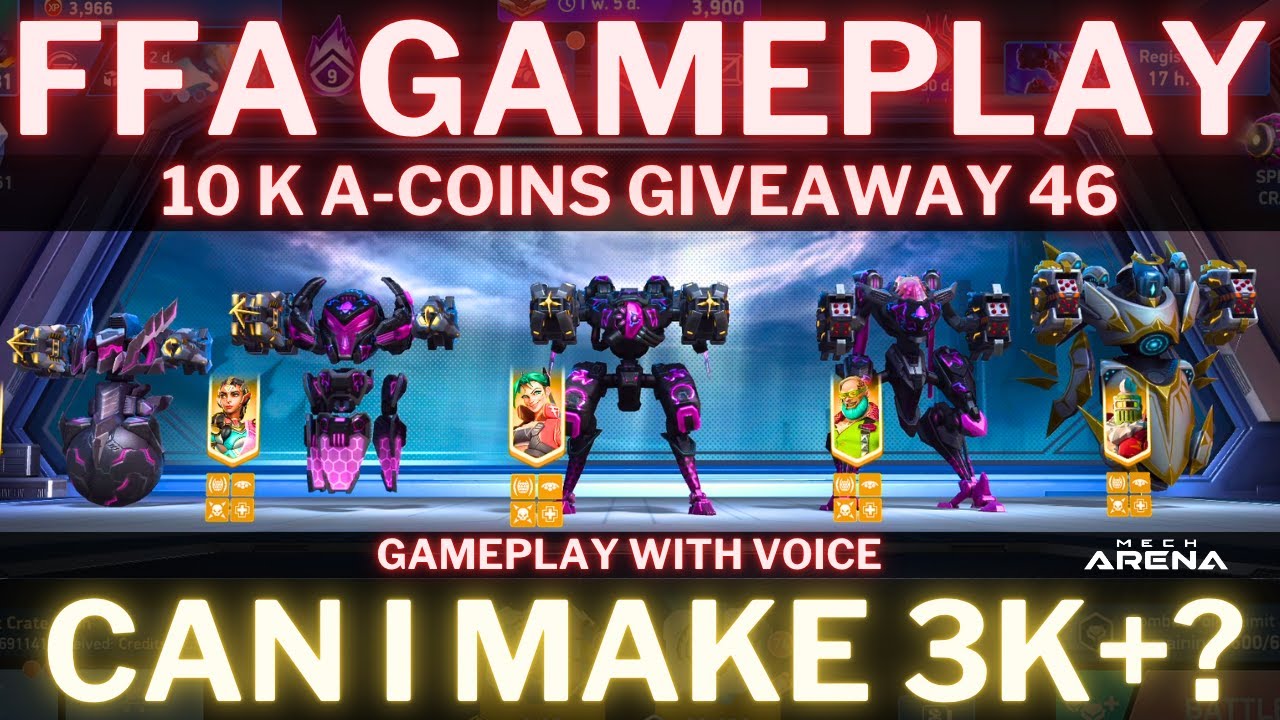 Могу ли я набрать больше 3000 очков в FFA? | Mech Arena