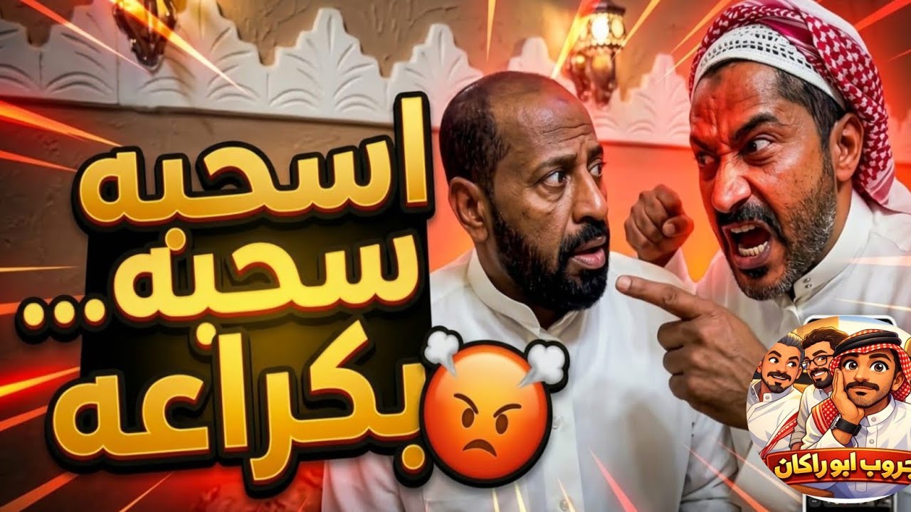 أبو راكان يعصب بأبو عبدالله في بيته 😂🤣