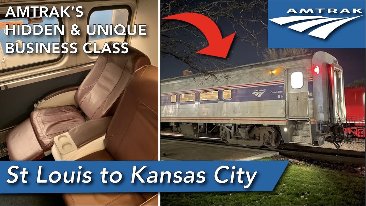 Скрытые жемчужины на Amtrak Midwest: Обзор Business Class от Сент-Луиса до Канзас-Сити!