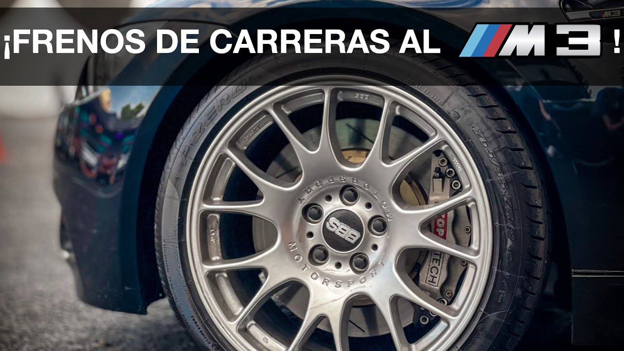 Le puse FRENOS DE CARRERAS a mi coche!! (Stoptech BBK al M3 E92)