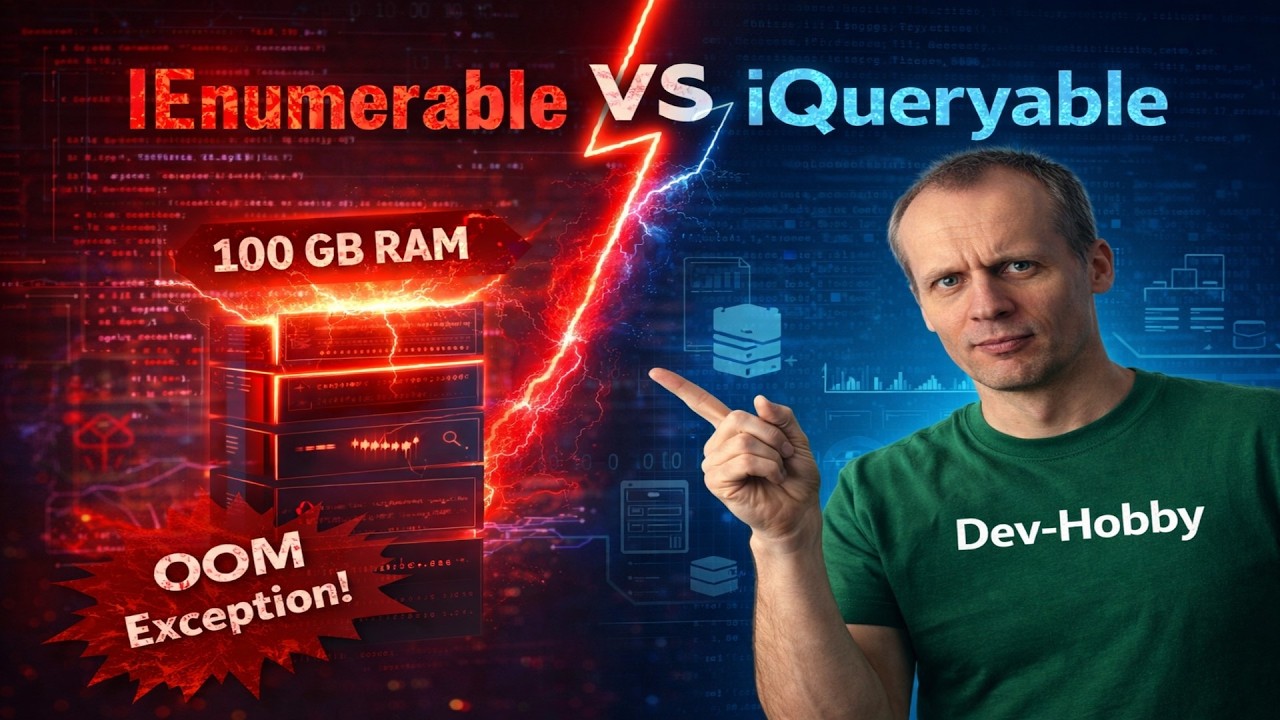 IEnumerable vs IQueryable w EF Core &ndash; błąd, kt&oacute;ry zabija wydajność