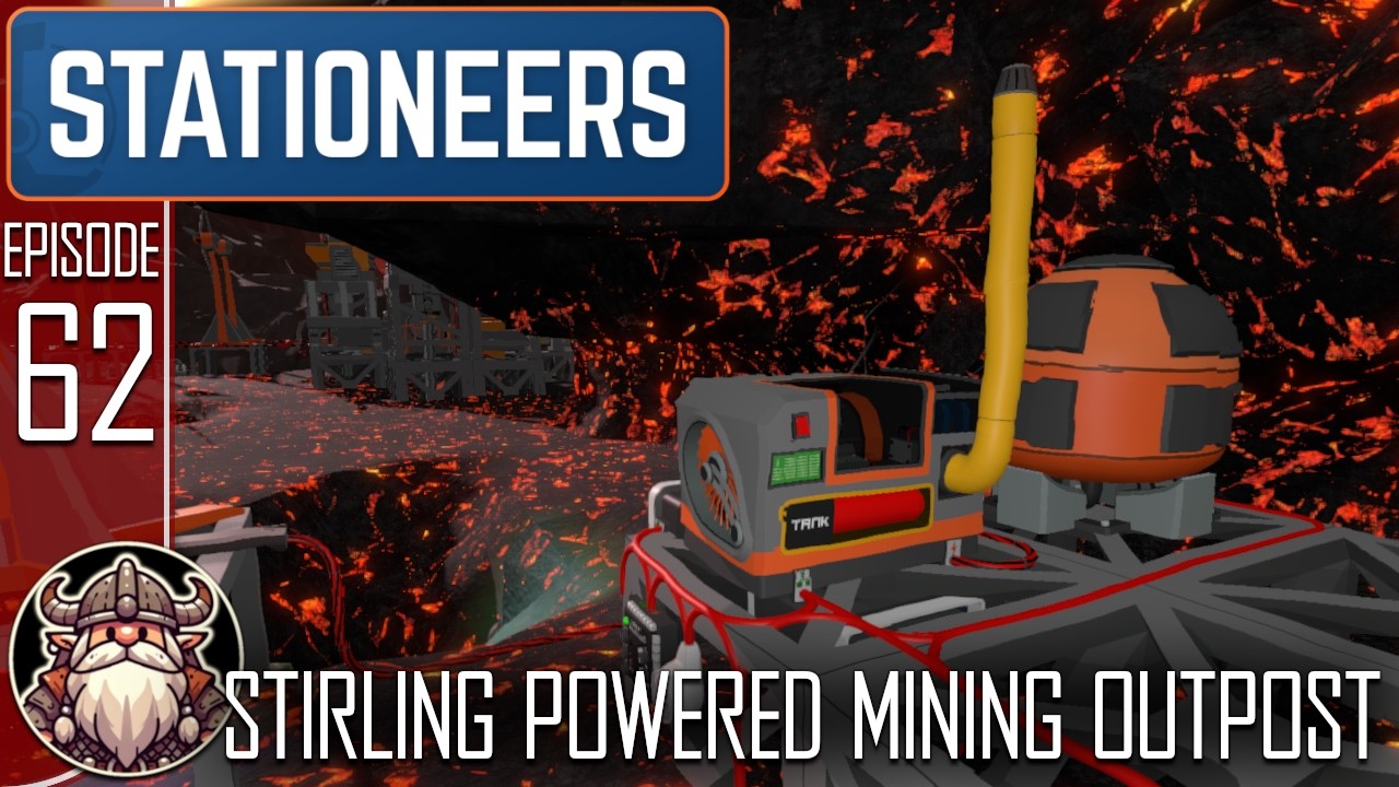 Stirling Powered Mining Outpost - S2 E62 ║ Stationeers