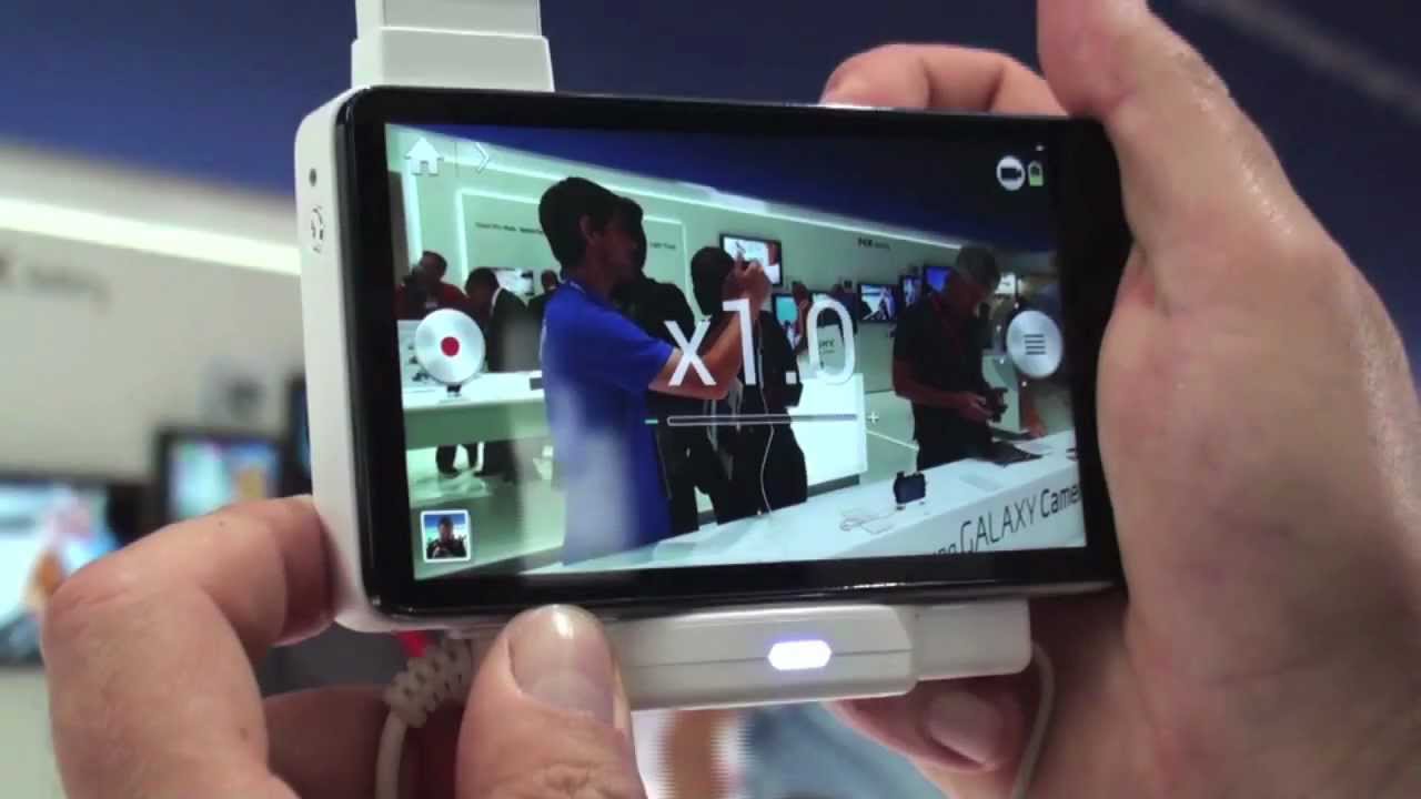 Samsung Galaxy Camera: aparat z Androidem, 4,8-calowym dotykowym wyświetlaczem HD, wi-fi i 4G
