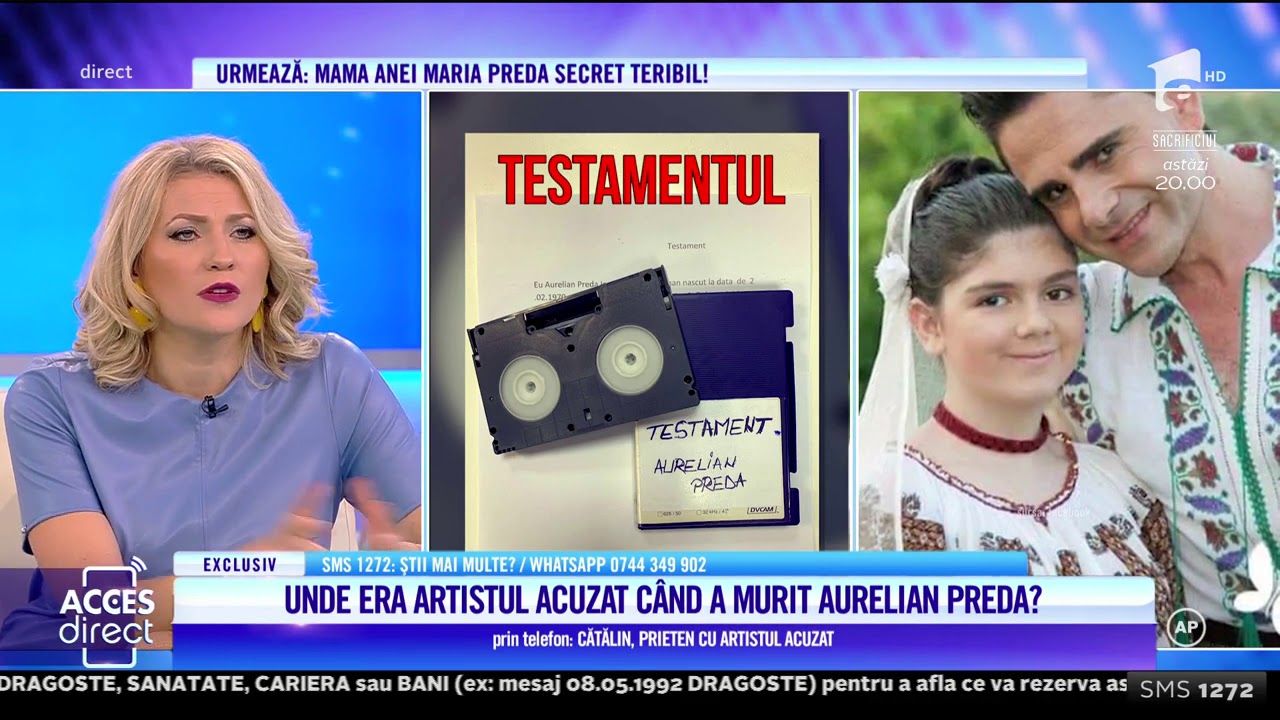 Confidentul numărul unu al lui Aurelian Preda şochează cu dezvăluiri incendiare!