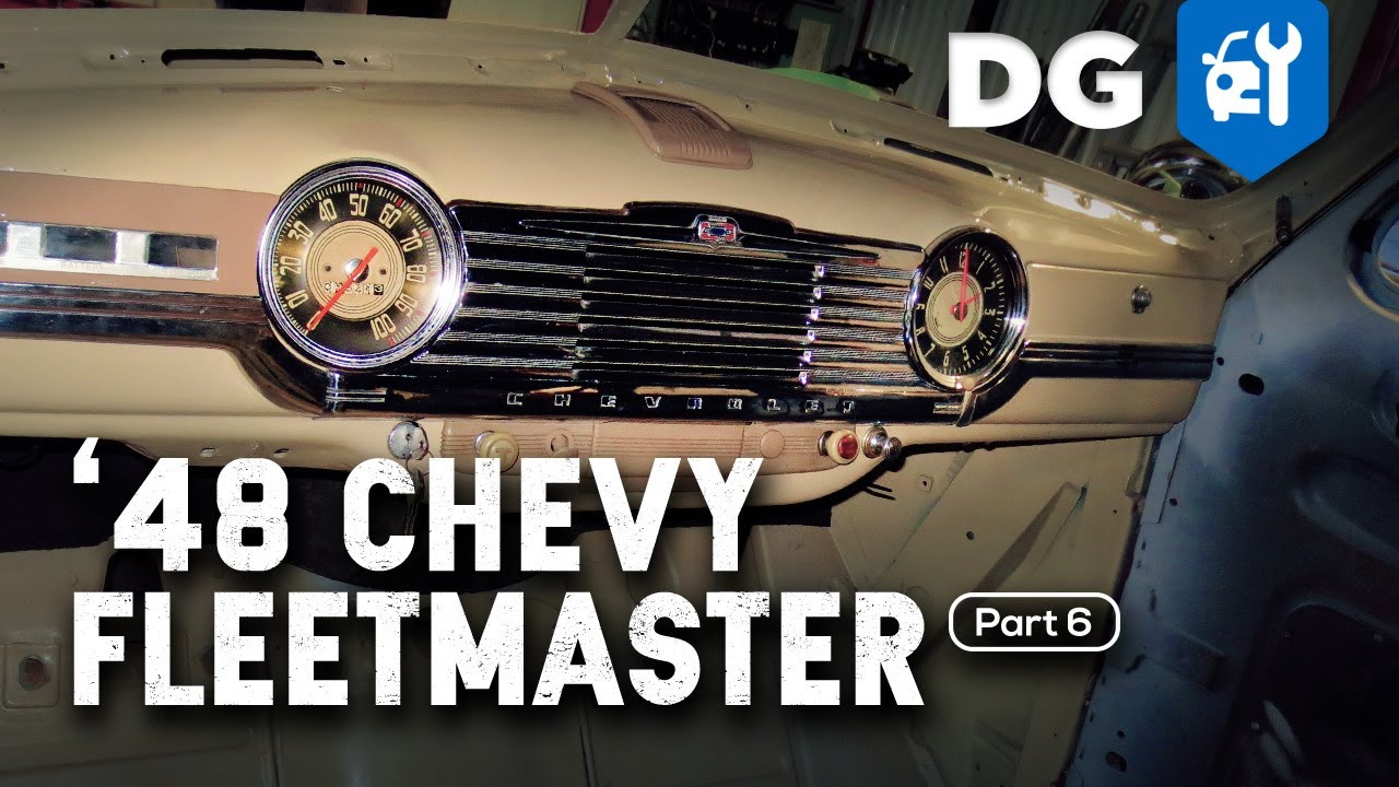 DASH & TRIM: '48 Chevy Fleetmaster (Part 6)