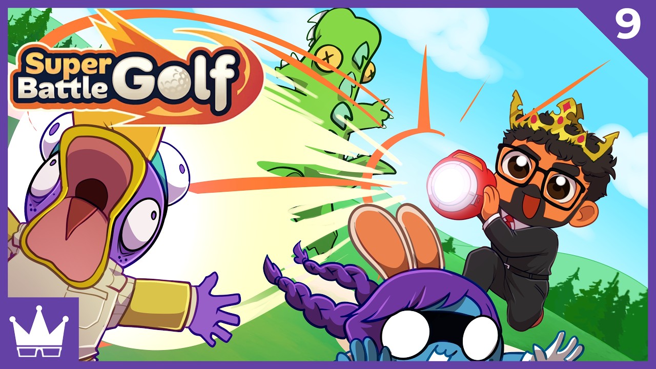 Twitch Livestream | Super Battle Golf w/Friends | Ep 9 [PC]