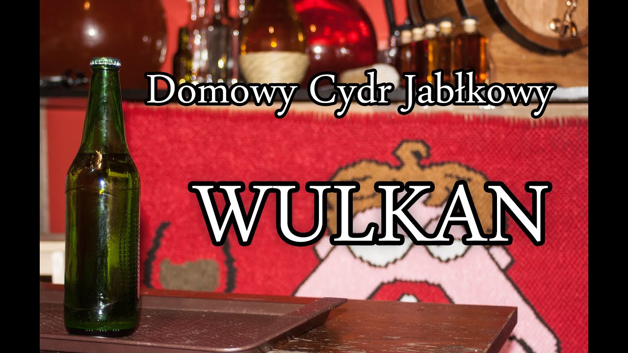 Domowy Cydr Jabłkowy - Wulkan!
