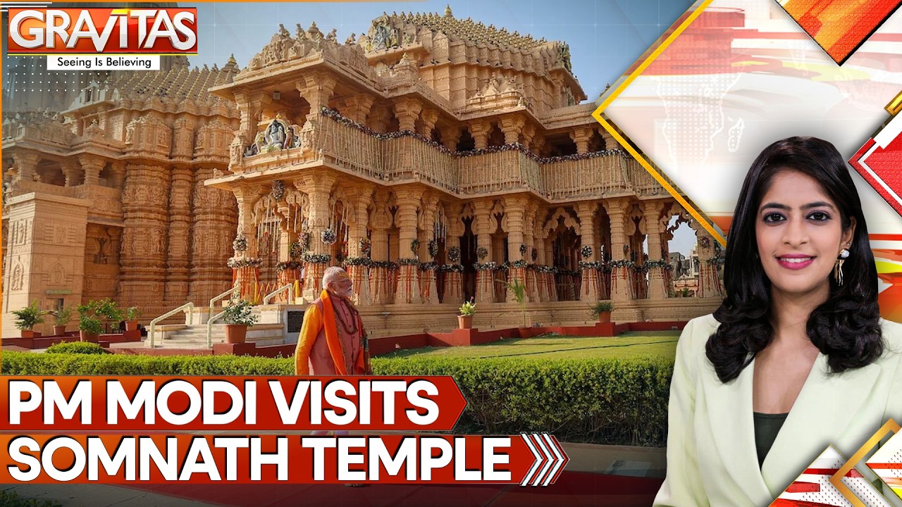 PM Modi Visits Somnath Temple: 75 Years Of Reconstructed Shrine Celebrated | GRAVITAS