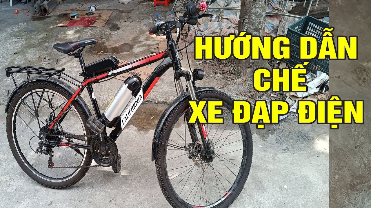 Hướng dẫn chuyển đổi xe đạp thường thành xe đạp điện từ A đến Z - Xe Thể Thao | Xe Điện Thái Phong