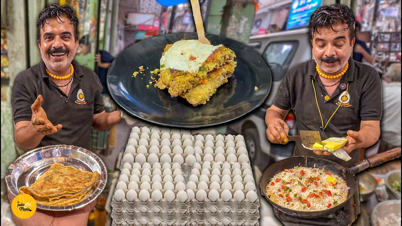 160/- Rupay Wala Shikander Bhai Ka Pizza Omelette In Delhi l Delhi Street Food