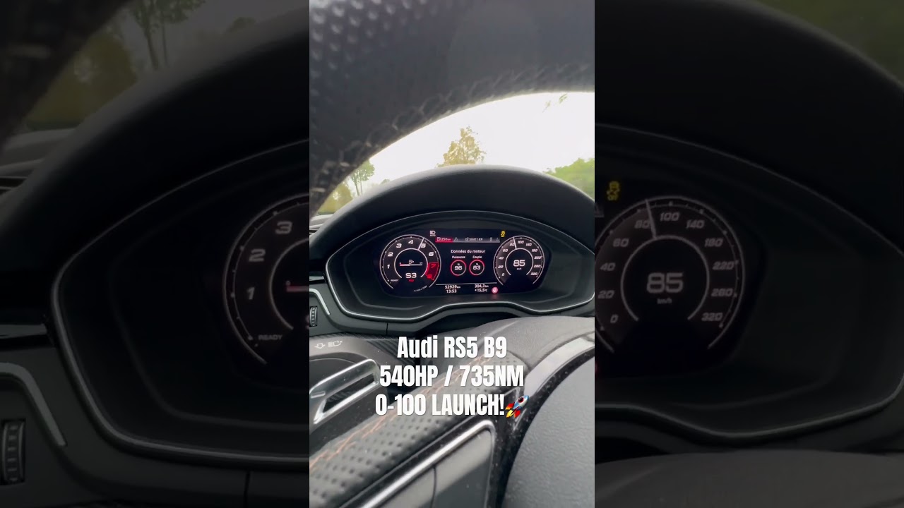 Audi RS5 B9 *STAGE 2* 0-100 LAUNCH 🚀