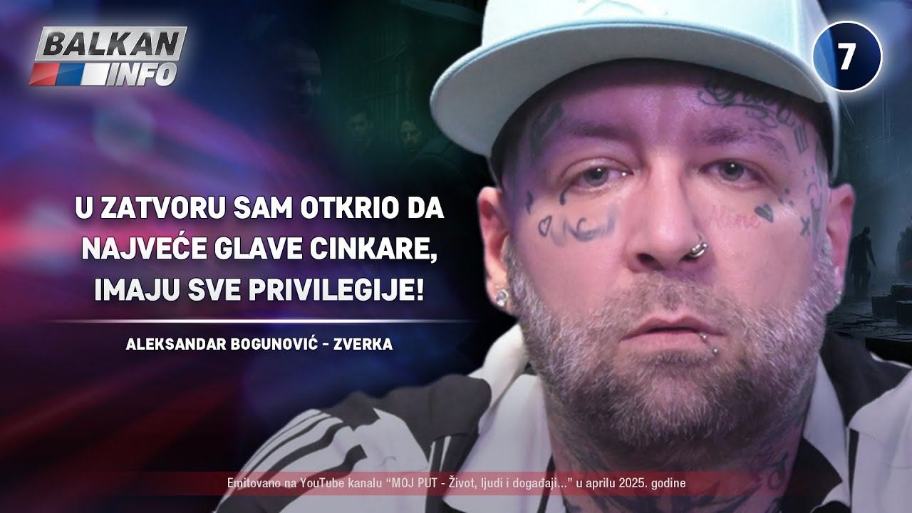 INTERVJU: Aleksandar Bogunović – U zatvoru najveće glave cinkare, imaju sve privilegije! (23.4.2025)