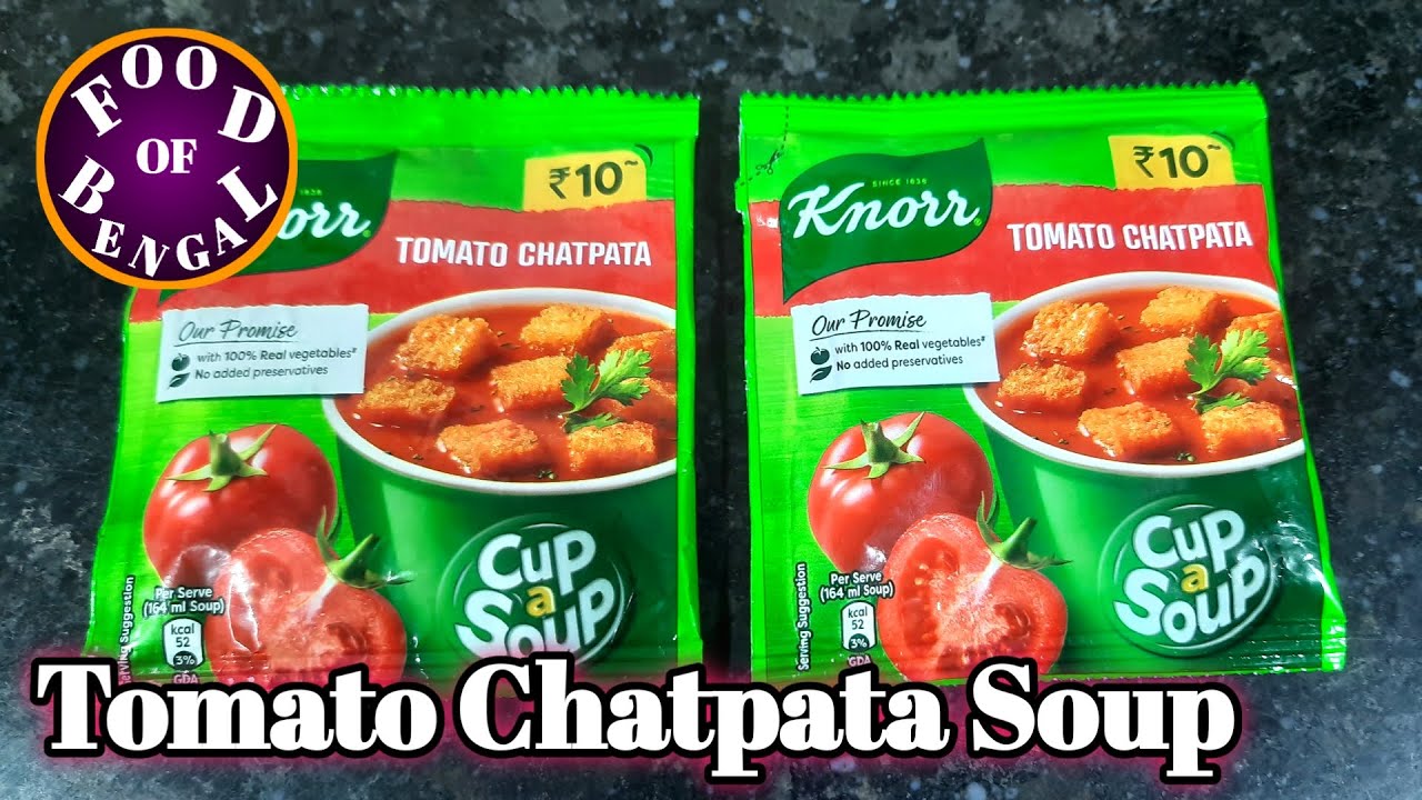 Knorr Tomato Chatpata Instant Soup | Bachelor Recipe | Tomato Soup | Quick Soup | Easy Soup Recipe