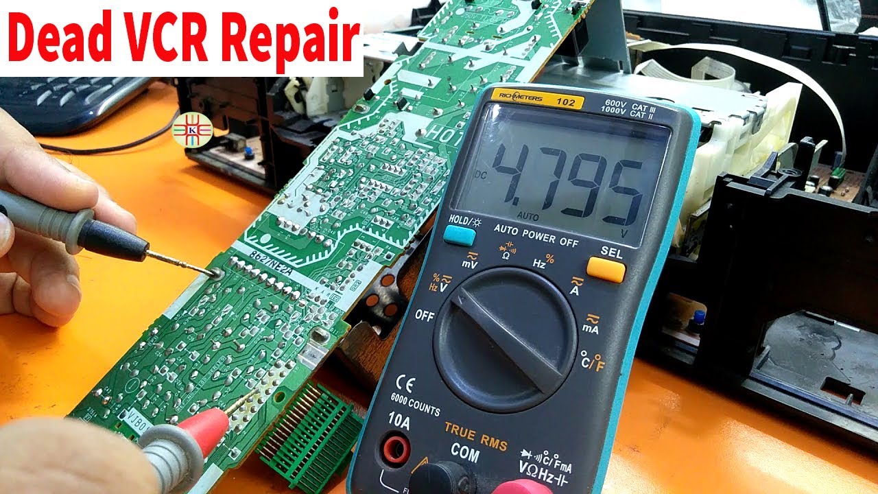 Dead VCR Repair. In Urdu/Hindi