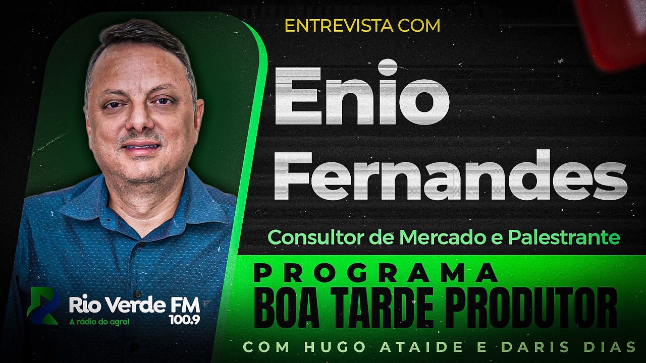 O Agro Brasileiro Diante do Novo Cenário Global - Boa Tarde Produtor (10/03/2026)
