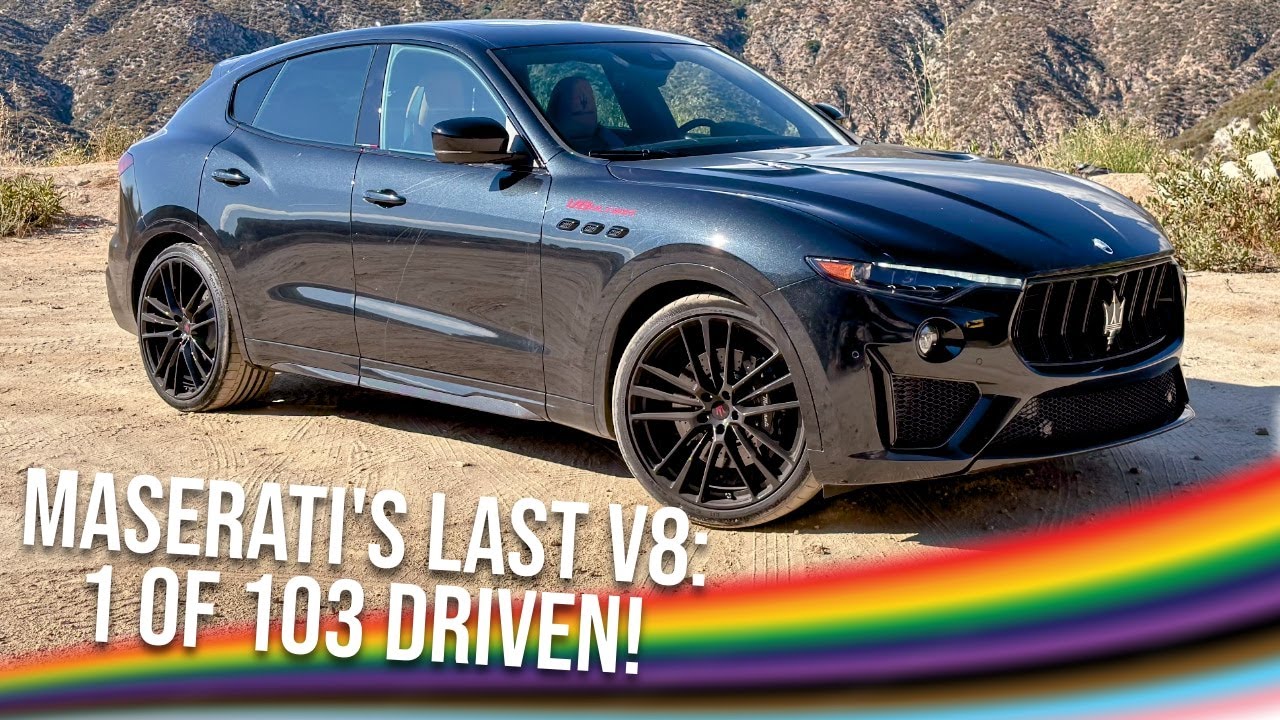 Maserati Levante V8 Ultima 2024 года — ПОСЛЕДНИЙ V8 бренда!